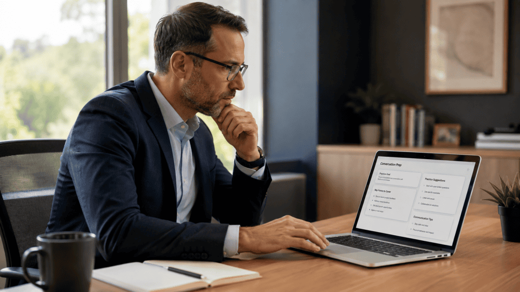 AI Roleplay Scenarios for Difficult Workplace Conversations with Coachello AI